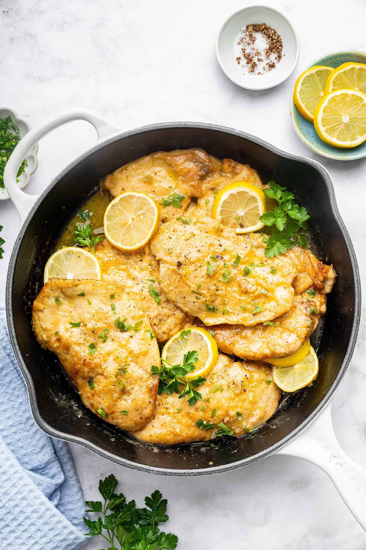 bistecche di pollo al limone